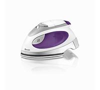 Swan SI3070N Compact, Steam Travel Iron, with Pouch and Beaker, Variable Temperature Control, 900W, Purple