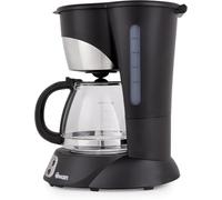 Swan SK13130N Programmable Coffee Maker with Keep Warm Function, LCD Timer, 750ml, 700W, Black