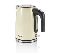 Swan Townhouse 1.7L 2200W Quick Boil Elegant Kettle - SK14015 (Cream)