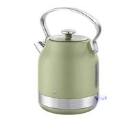 Swan SK14631GRN Retro Traditional Kettle, Rapid Boil, Removable Limescale Filter, Easy Pour, 360 Degree Base, Water Indicator Window and Boil Dry