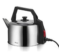 Swan SK14635N 3.5 Litre Stainless Steel Catering Kettle, Camping Kettle, Hard Wearing, Fast Heating, Strix Control, Detachable Power Cord, Silver