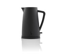 Swan 1.7L Stealth Range Kettle Rubberised Cool Touch Black Handle 360 Degree Base Cord Storage - Black