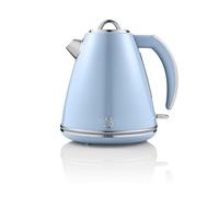 Swan SK19020BLN Retro Jug Kettle, Fast Boil, Easy Pour, 360 Degree Base, 1.5L, 3KW, Blue