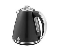 Swan SK19020BN Retro Jug Kettle, Fast Boil, Easy Pour, 360 Degree Base, 1.5L, 3KW, Black