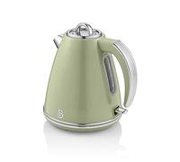 Swan SK19020GN Retro 1.5L Jug Kettle - Green Chrome
