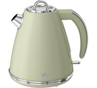 Swan SK19020GN Retro Green 1.5L 3000W Kettle 360" Rotational Base, Brand New