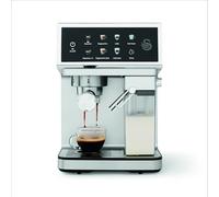 Swan SK22154 Pump Espresso Digital Coffee Machine, Digital Touch Controls with 8 Pre-Sets, 20 Bar Pressure, Built-in Automatic Milk Frother with 500ml Tank, Black