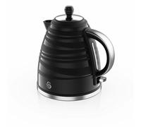 Swan SK31050BN, Symphony 1.7 Litre Jug Kettle with Fast Boil, 360 Degree Base, 3000 Watts, Black