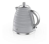 Swan SK31050GRN, Symphony 1.7 Litre Jug Kettle with Fast Boil, 360 Degree Base, 3000 Watts, Grey