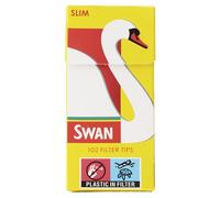Swan Slim Filter Tips for Cigarettes, 165 each