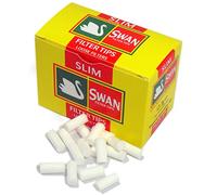 SWAN SLIMLINE FILTER TIPS - 10 PACKS OF 165 TIPS by Swan