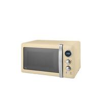 Swan SM22030LCN Retro 20L LED Digital Microwave 800W - Retro Cream