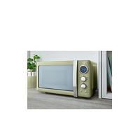 Swan Retro Digital Microwave 20L 800W, Green