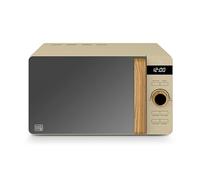 Swan SM22036LOAT Nordic Digital Microwave with 6 Power Settings, 60 Minute Timer, LED Display and Defrost Mode, 20L, 800W, Oatmeal