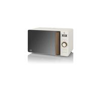 Swan SM22036LWHTN Digital Microwave - 20L, 800 watt, Nordic Collection in White