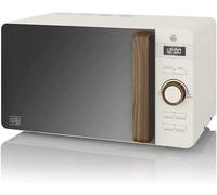 Swan 20L Nordic 800W Microwave- White White