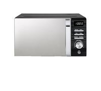 Swan SM22038BN Symphony Digital Microwave, 20L Capacity, 5 Microwave Power Levels, Defrost and Reheat Settings, 60 Minute Timer and Digital Display, 700W, Black, Energy Class E