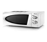 Swan SM3090LN Manual Solo Microwave with 6 Power Levels, 800 Watt, 20 Litre, White