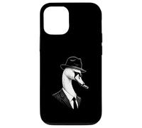 Swan Smoking Cigar Mafia Gangster Portrait Case for iPhone 12/12 Pro
