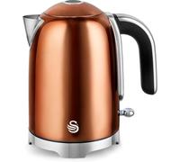 Swan Solace Copper 1.7L Kettle Rapid Boil High Gloss Finish & Chrome Trim