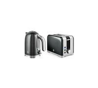 Swan Solace Graphite Kettle & 2 Slot Toaster Set