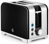 SWAN Solace ST19031BLK 2-Slice Toaster - Black, Black