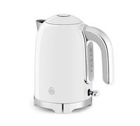 Swan Solace White Kettle 17L Electric Modern Stainless Steel Design