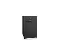 Swan SR11035BNE Retro Under Counter Fridge with 77L Fridge Capacity, Black