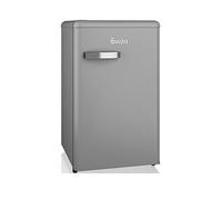 Swan Sr11035Grne Retro Grey Under-Counter Fridge 90L Grey