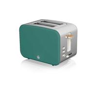 Swan ST14610GREN Nordic 2-Slice Toaster - Green Clear