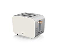 Swan ST14610WHTN Nordic 2-Slice Toaster -White Clear