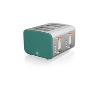 Swan 4 Slice Toaster Nordic Green