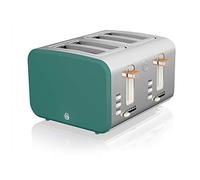 Swan Nordic Pine Green 4 Slice Toaster