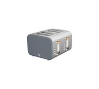 Swan ST14620GRYN, 4 Slice Nordic Toaster, 1500W, Slate Grey