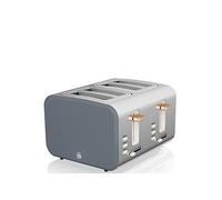 Swan ST14620GRYN toaster 6 4 slice(s) 1500 W Grey