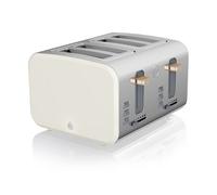 Swan 4 Slice Nordic Toaster - White