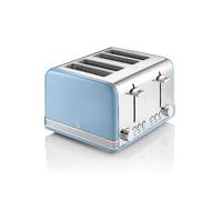 Swan Retro 4 Slice Toaster blue