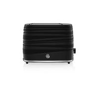 Swan, ST31050BN, 2 Slice Symphony Toaster, High Gloss and Matt Finish, 930 Watt, Black