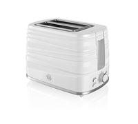 Swan, ST31050WN, 2 Slice Symphony Toaster, High Gloss and Matt Finish, 930 Watt, White