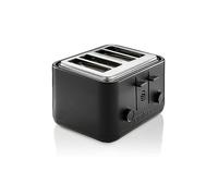Swan ST34040BLKN Stealth 4-Slice Toaster - Matte Black Black