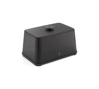 Swan Stealth Black Breadbin - Modern Design Kitchen Storage - Large Capacity