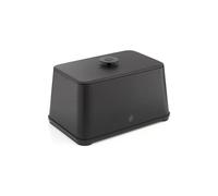 Swan Stealth Bread Bin, 16L Capacity, Simple Pull Lid, Black