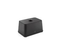 Swan Stealth Bread Bin In Black Black