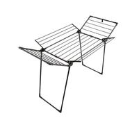 Swan Stealth Multi-Wing 19m Clothes Airer | Indoor & outdoor use, 20kg weight capacity, Anti-slip coating, Easy storage, Anti-slip feet, SWLC1001BLKN