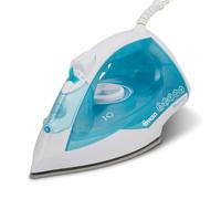 Swan Steam Iron Ceramic Soleplate 350ml Tank Anti Drip Self Clean Aqua 2800W