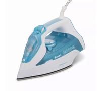 Swan Steam Iron Ceramic Soleplate 360ml Self-Clean Anti-Drip White Aqua 3000W