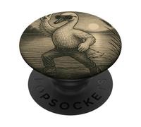 Swan Sunglasses Rock Music Funny Retro Horns Up PopSockets Adhesive PopGrip
