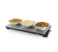 Swan SW12SS XL Cordless Warming Tray Food Warmer 1000W Stainless Steel 60cmx30cm