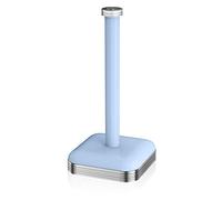 Swan SWKA1040BLN Retro Kitchen Roll Holder with Steel Weighted Base, 32cm, Blue
