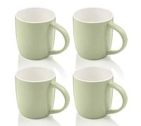 Swan SWKA1410GN Set of 4 Retro Mugs, Green